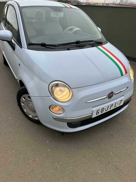 Fiat 500,Automatic,Model Italy,Baby blue,Euro 5