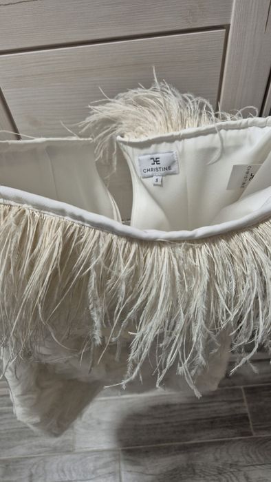 Официална рокля Christine/Кристин White couture