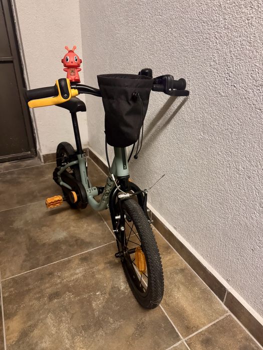 Ултралек алуминиев детски велосипед 2 в 1 Btwin 14 инча Декатлон