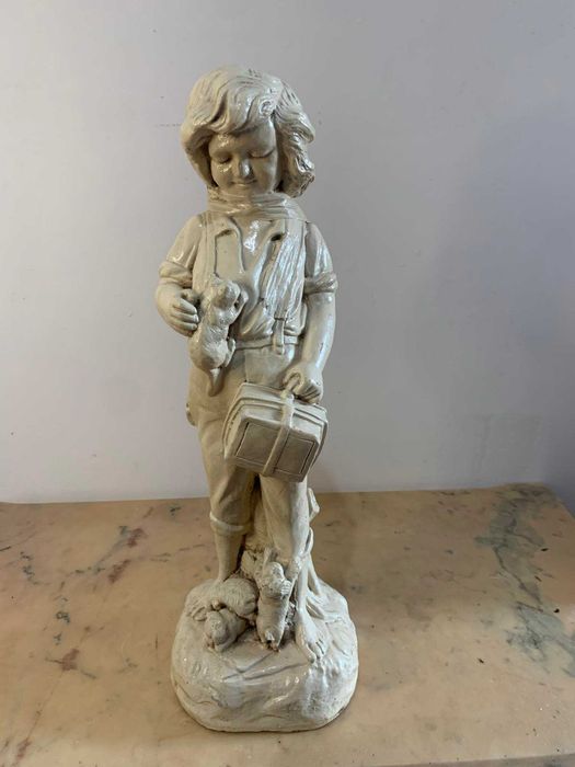 Statuie fetita decor