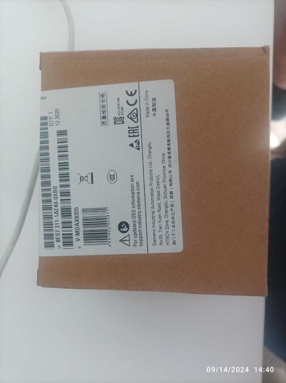 Продается Контроллер Simatic S7-1211C DC/DC/DC. Состояние: новый