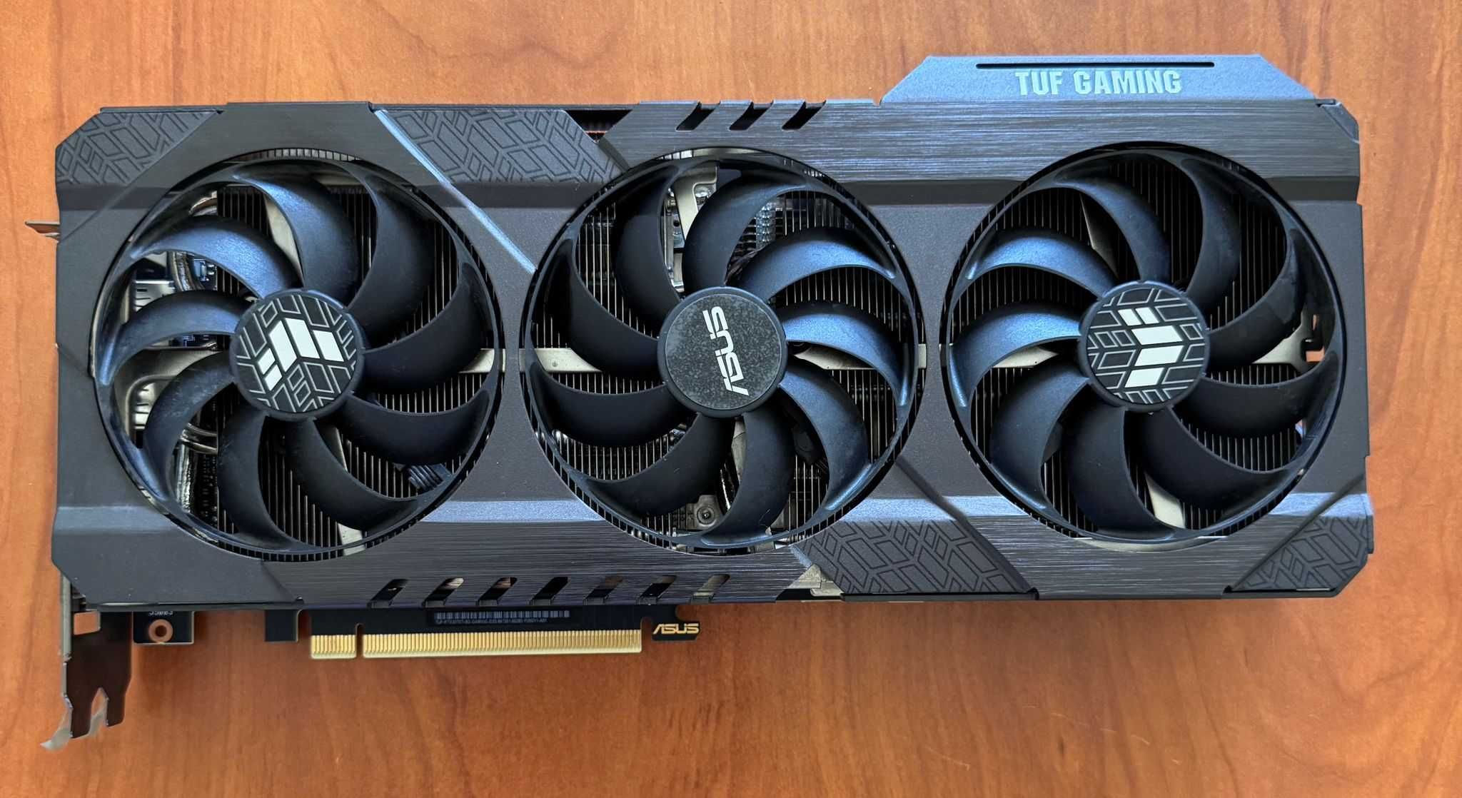 ASUS TUF RTX 3070 Ti Gaming OC –8GB, Кутия, Фактура, Кратко използване