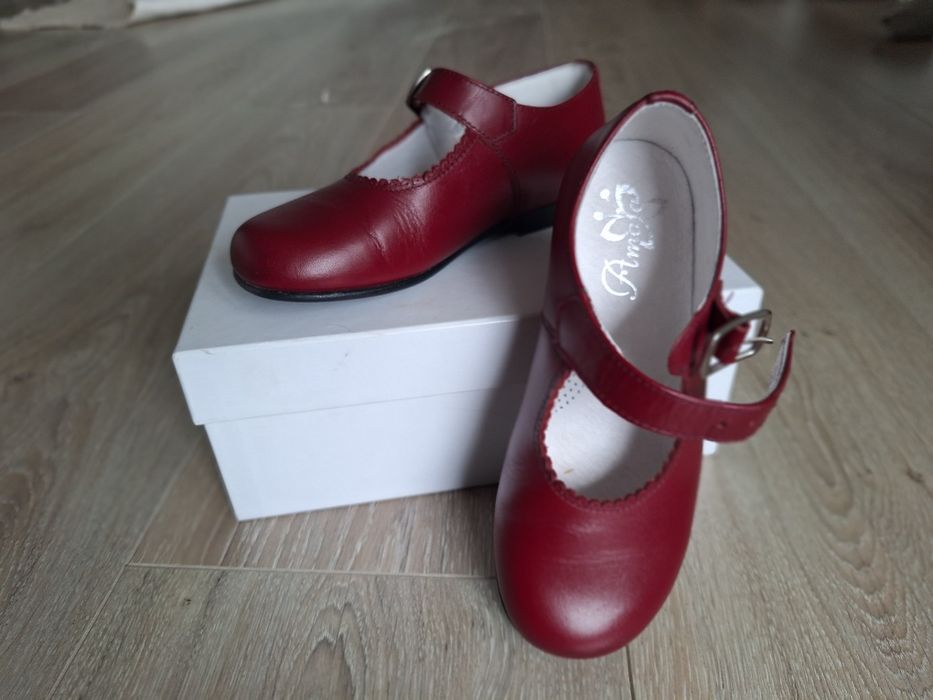 Pantofi fetițe stil Mary Jane, mărime 27, cumpărați din UK