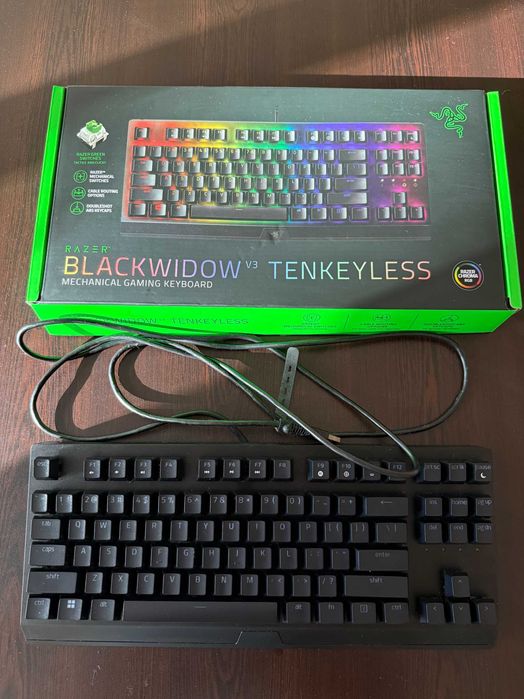 Механична клавиатура Razer - BlackWidow V3 Tenkeyless