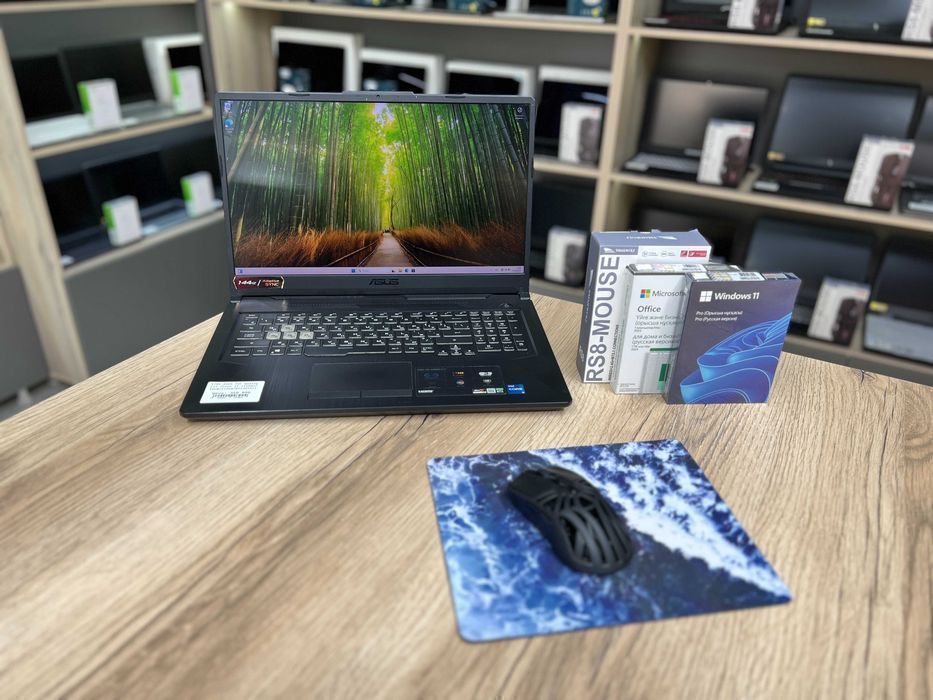 АСУС TUF Gaming F17 i5 / RTX 3050Ti / 16ГБ / 512ГБ игровая мощь A28