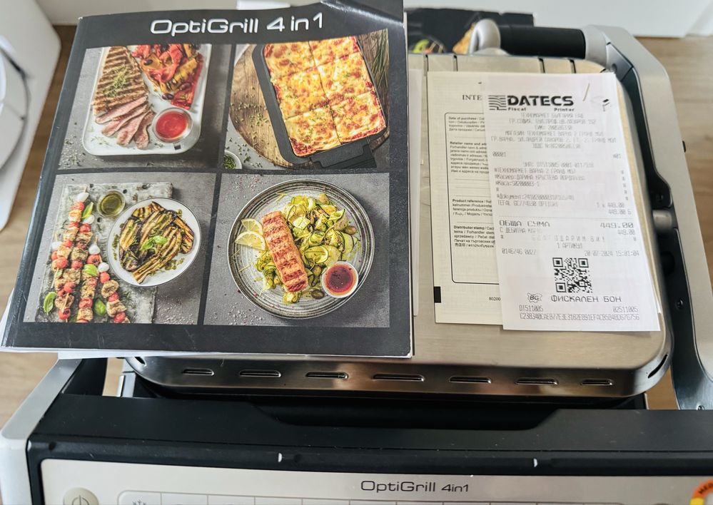 Tefal optigrill 4 in 1