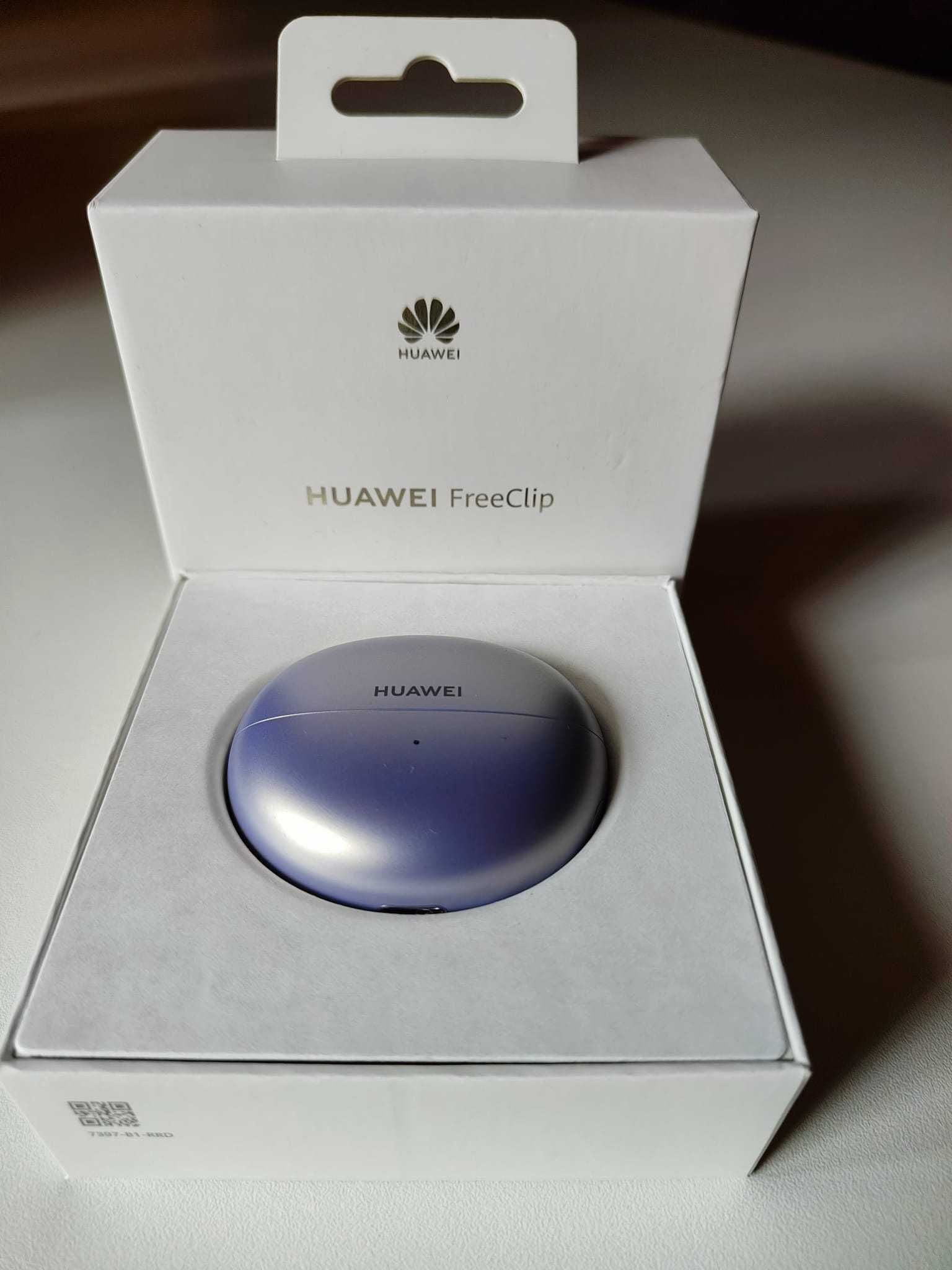 Căști Huawei Free clip purple, noi.