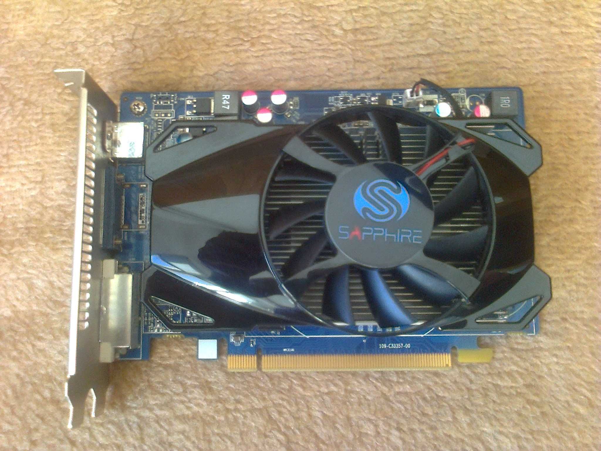 видео карта SAPPHIRE HD 6670 1GB GDDR3 VGA  Graphics Card