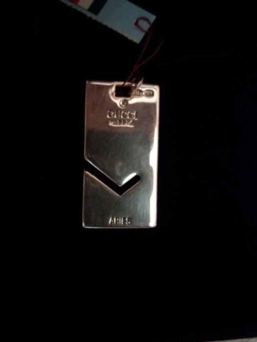 Брендовый GUCCI кулон,подвеска Овен.Подарок,оберег.Италия серебро 925