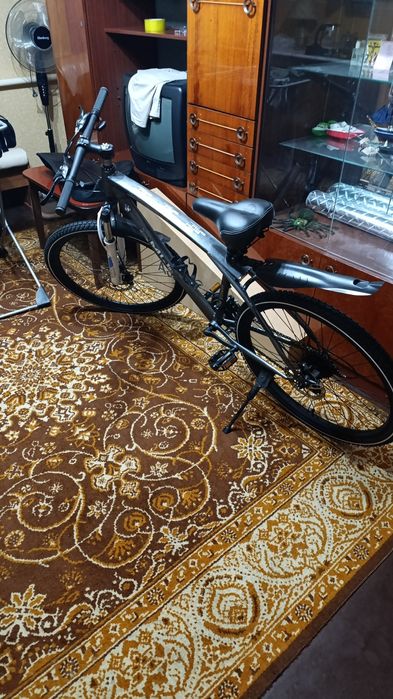 Велосипед в новом состоянии.