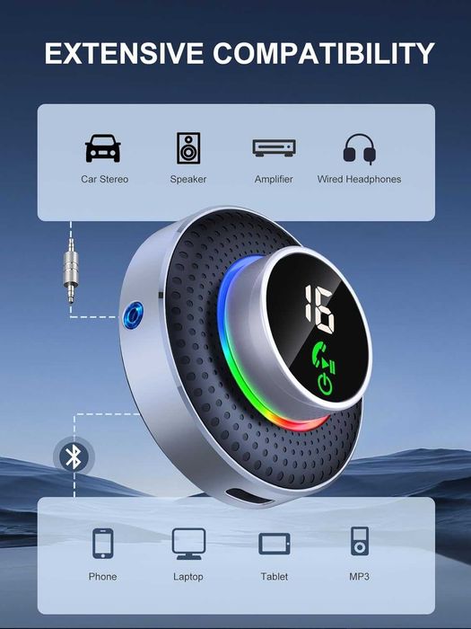 COMSOON Bluetooth 5.3 приемник за кола