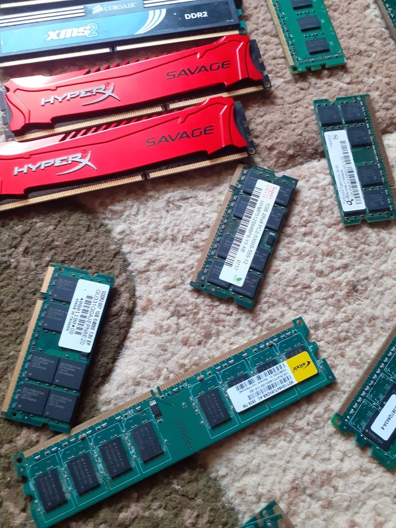 Memorii ram ddr1, ddr2, ddr3 de pc si laptop