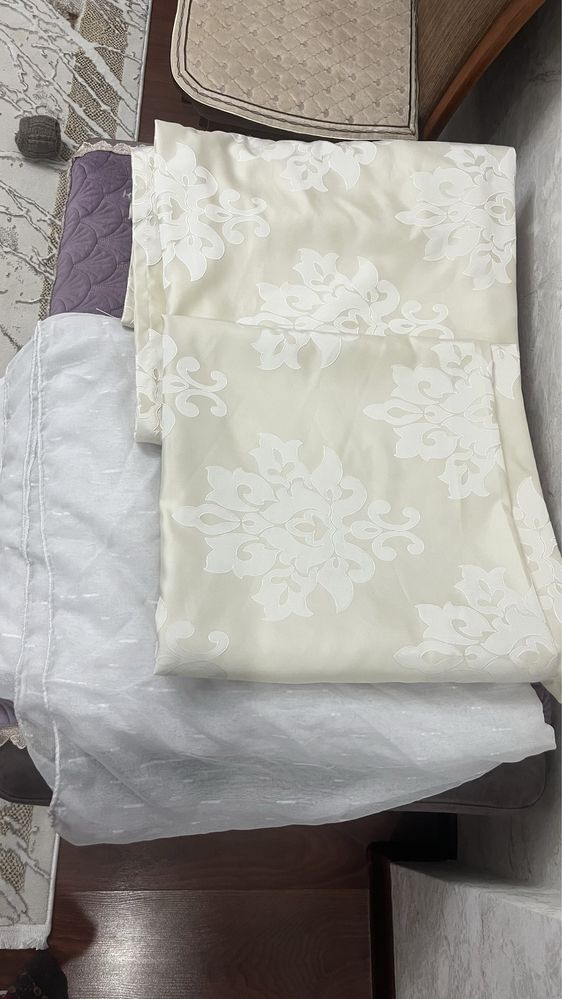 Продам шторы с тюлью