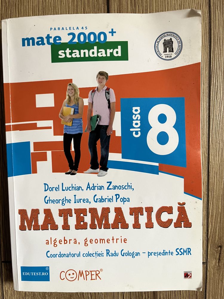 Manuale scolare matematica, clasa a 8-a, evaluare, atlas scolar