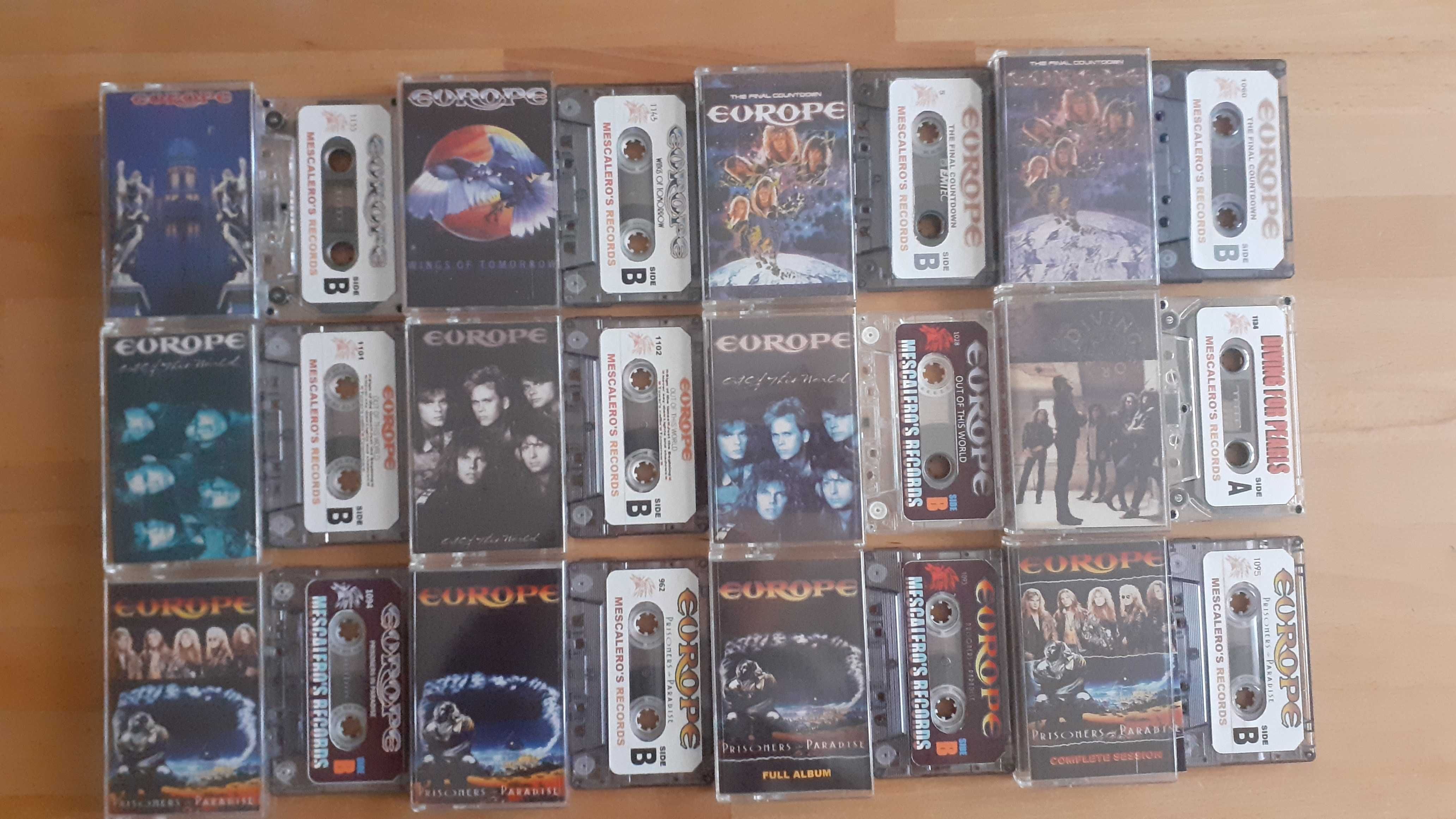 Vand din  colectia personala casete muzica rock