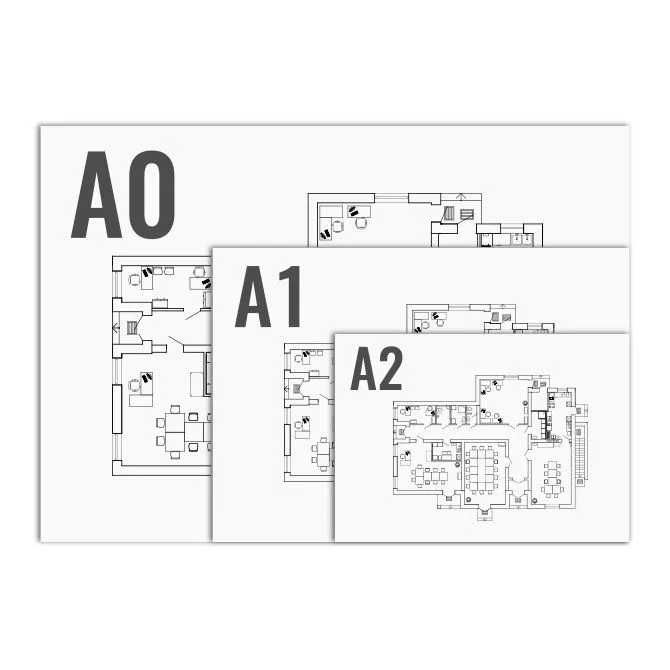 Распечатка А1 А2 А3 Чертежи