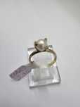 Vand inel din aur 14 k  cu perla 2.3 g cod 85