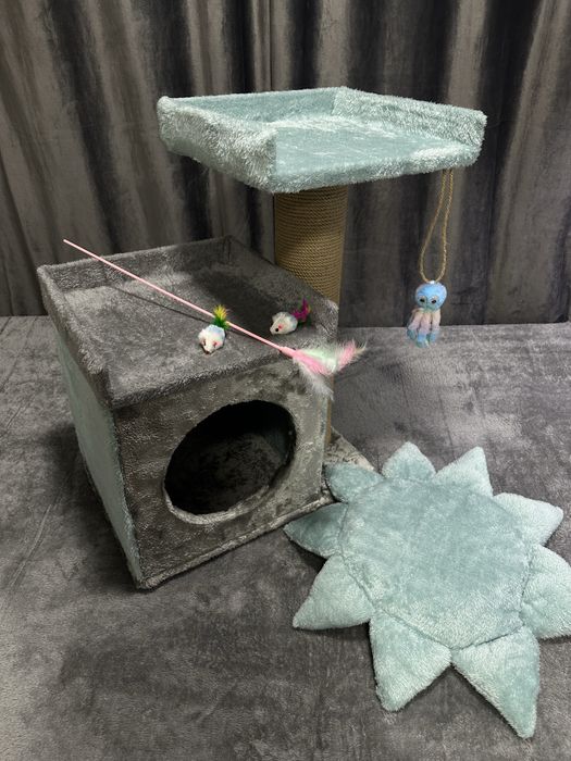 Домик-Когтеточка для кошек и котят