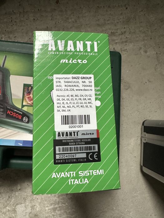 Statie emisie receptie Avanti micro