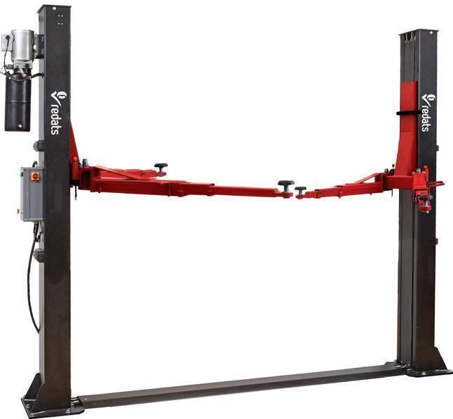 Двуколонен подемник 4 т с автоматично електрохидравлично отключване съ