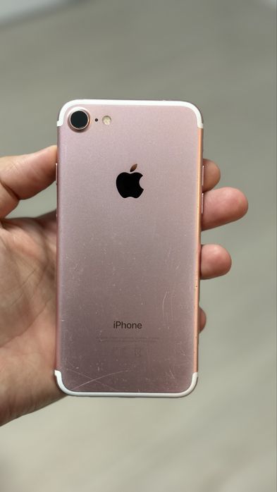 iPhone 7 Rose Gold128GB Neverlock-Amprenta OK-Baterie85%-Functional-OK