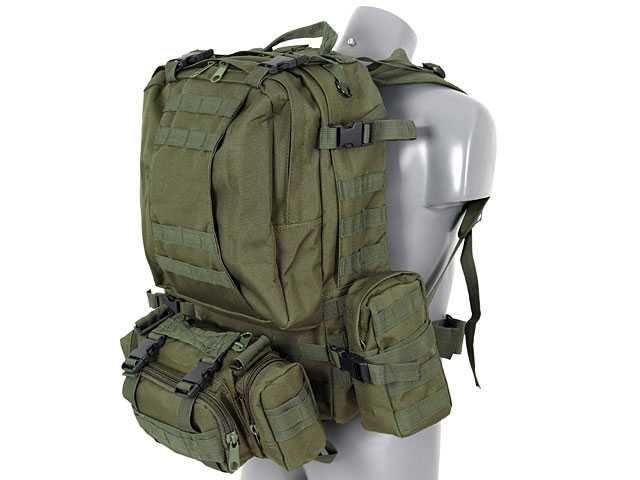 Rucsac Sniper 3-DAY ASSAULT PACK 8FIELDS Olive Pachet Din 4 Piese Nou