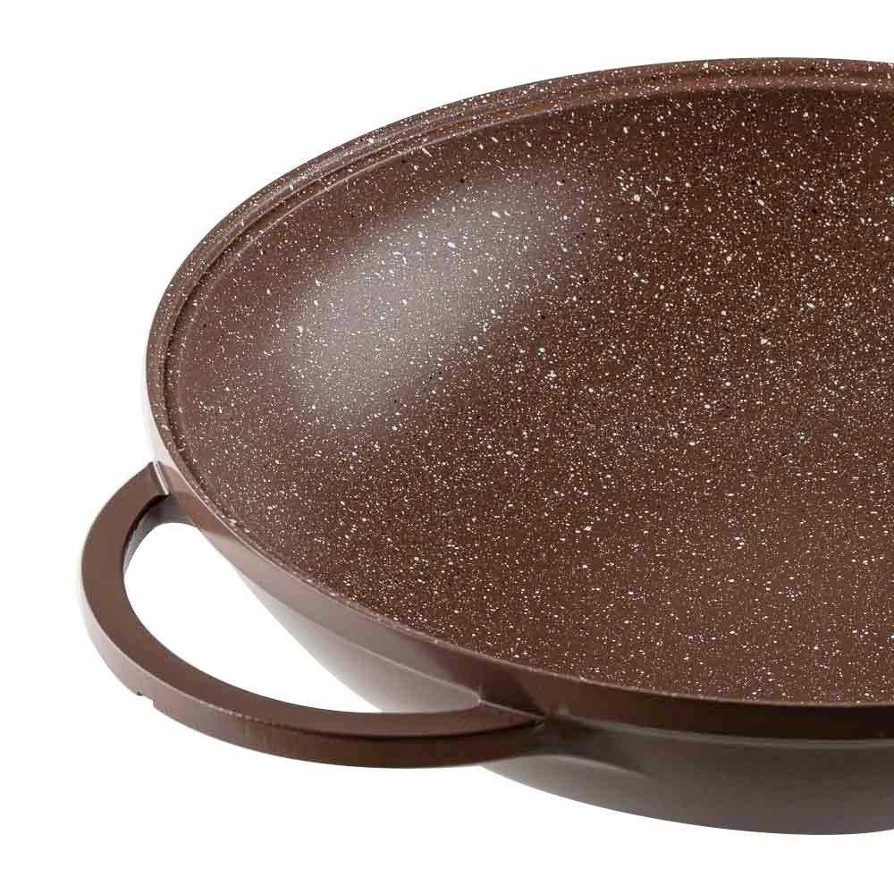Тиган уок с капак Muhler Mia MR-3285M 32x8.5cm, 3.8L