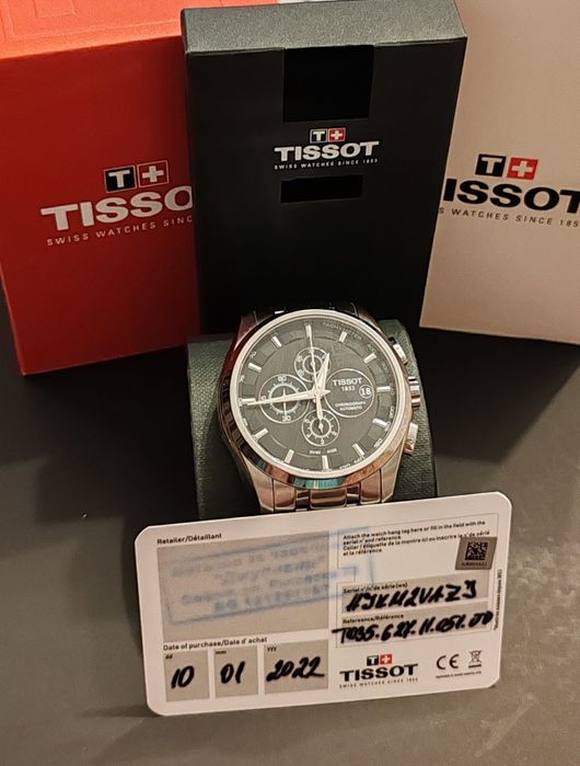 Автоматичен хронограф TISSOT COUTURIER