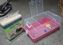 Cușcă iepuri hamsteri vi cu 1 bax de talasi 200lei