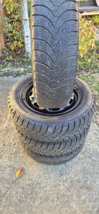 Anvelope M+S cu jante 5x100 185/65/R 14