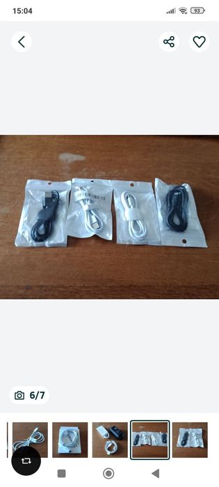 Cabluri de incarcare rapida pentru telefoane mobile iPhone/Samsung/etc