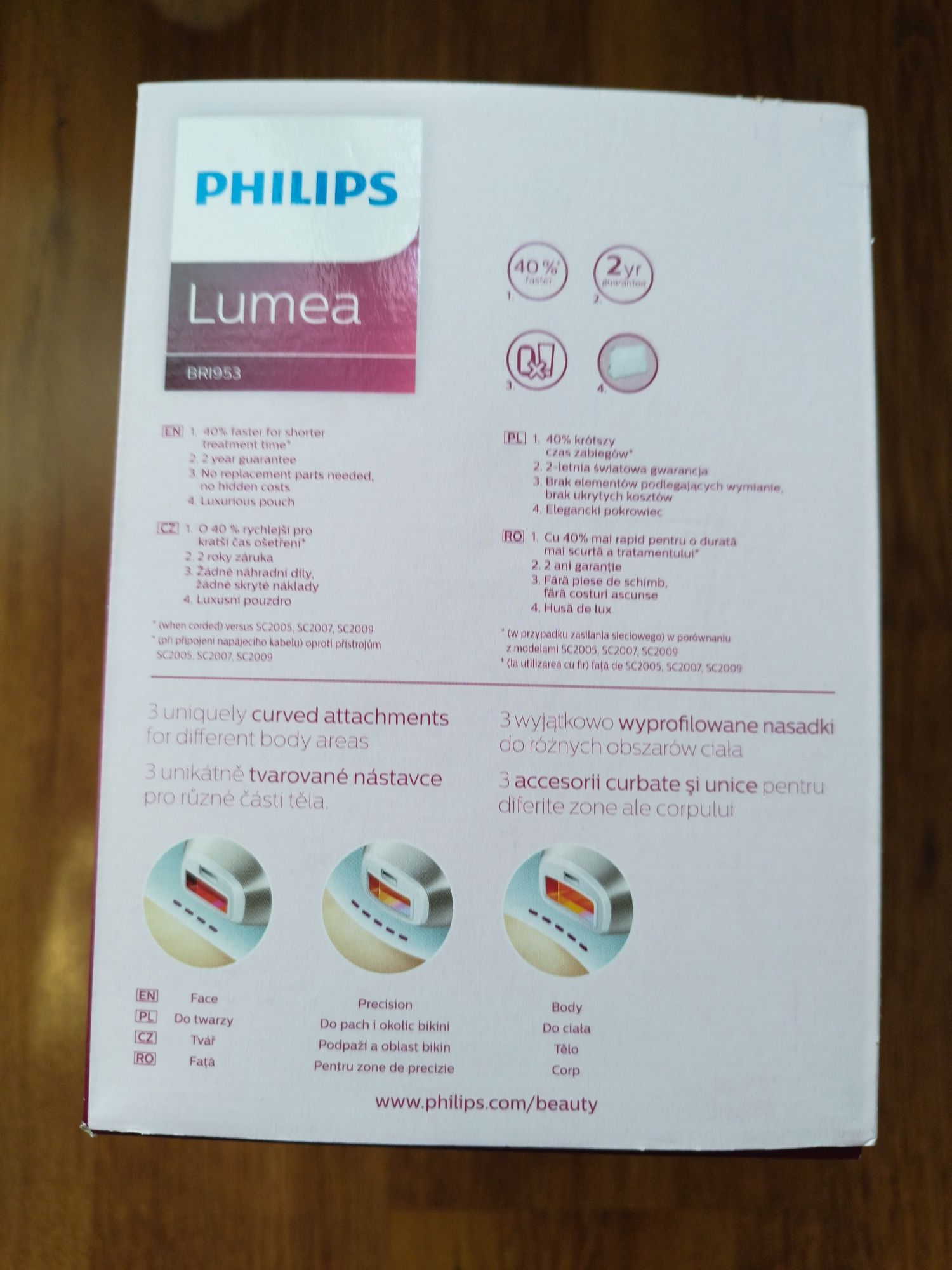 Фотоепилатор Philips Lumea Prestige