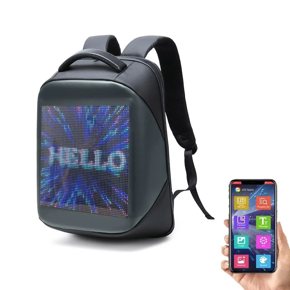 Электронный рюкзак RZTX Led Display Backpack