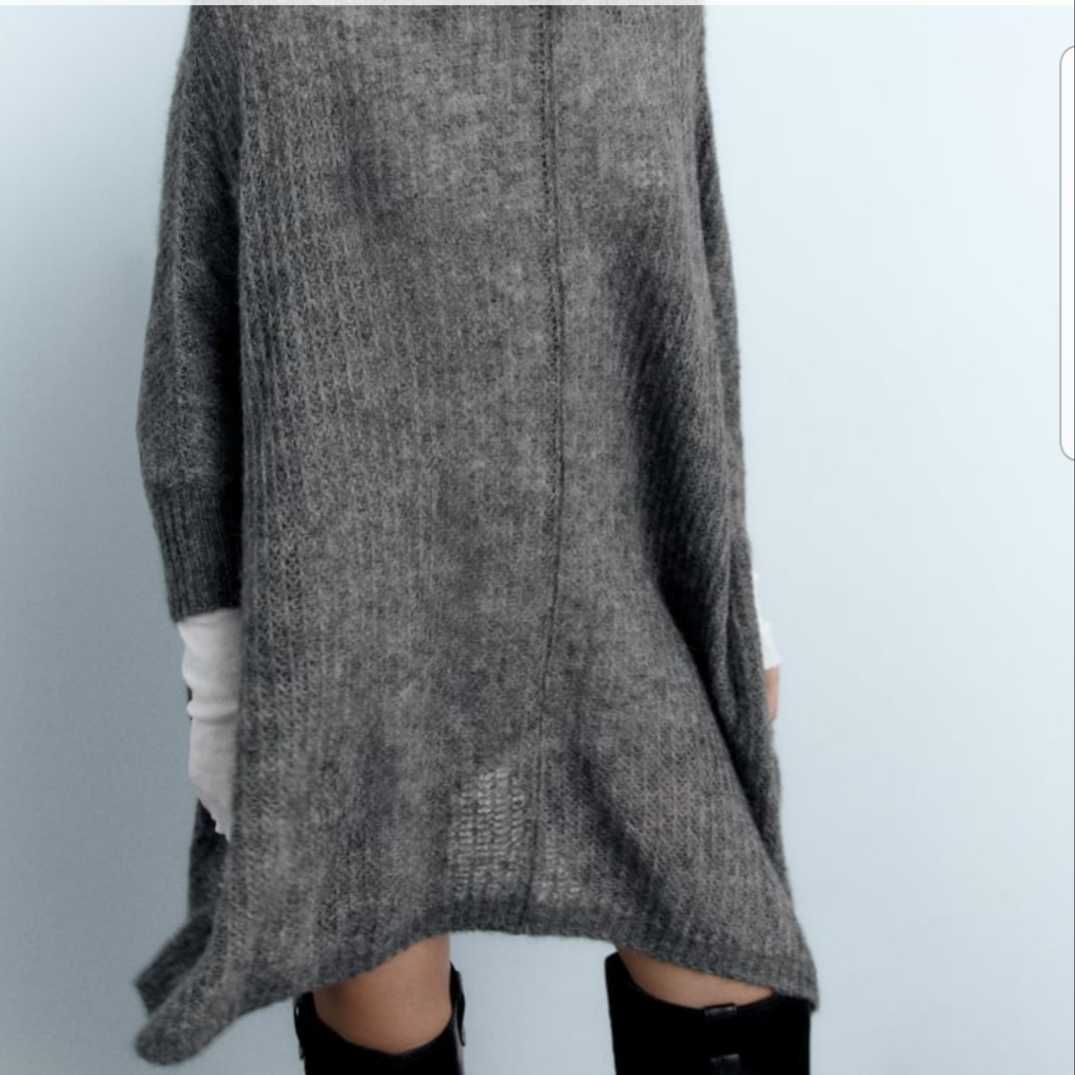 Pulover rochie-capa Zara nou