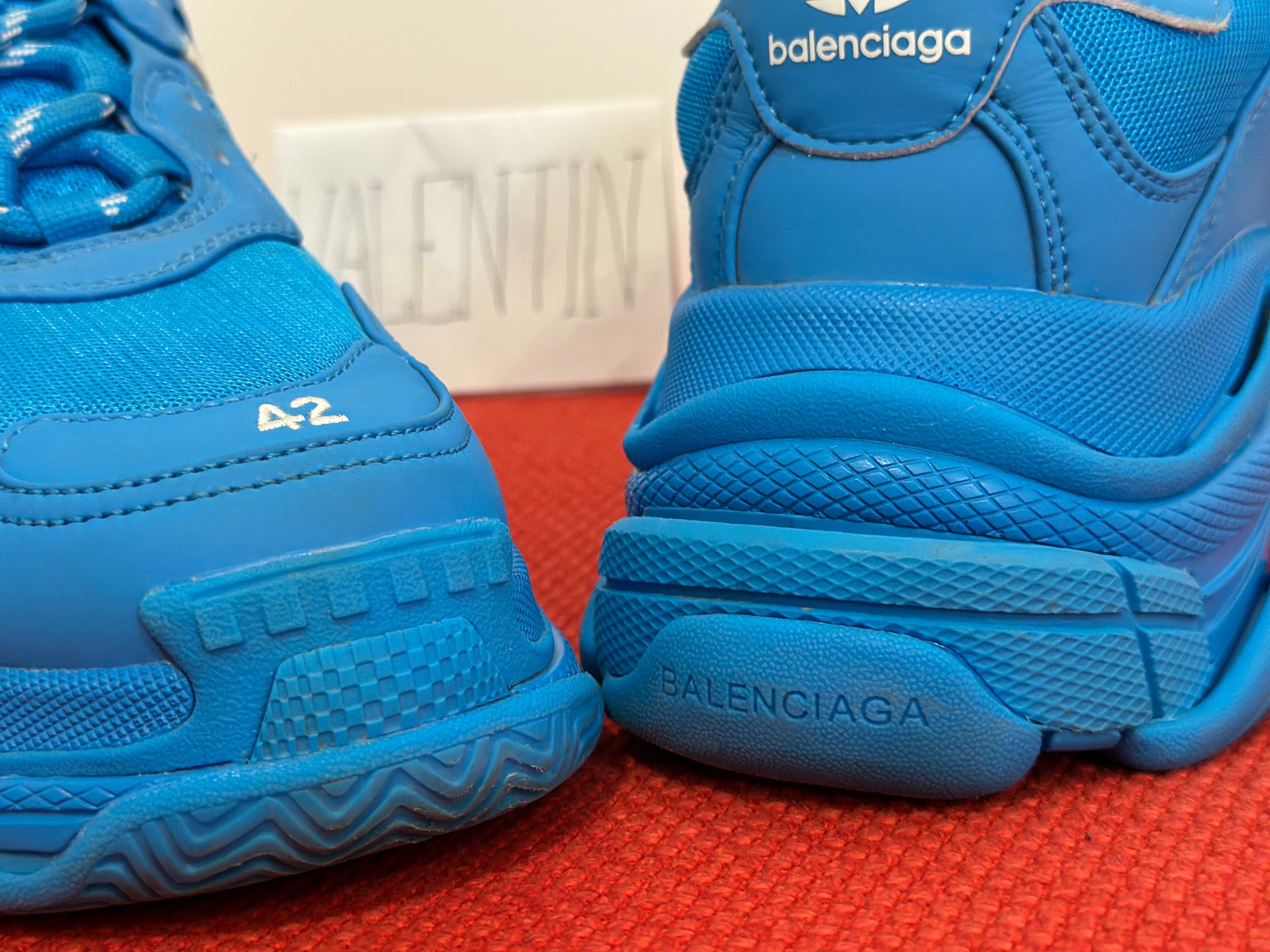 Balenciaga x adidas Triple S Blue White 1:1 Rep marimea 42 (SH)