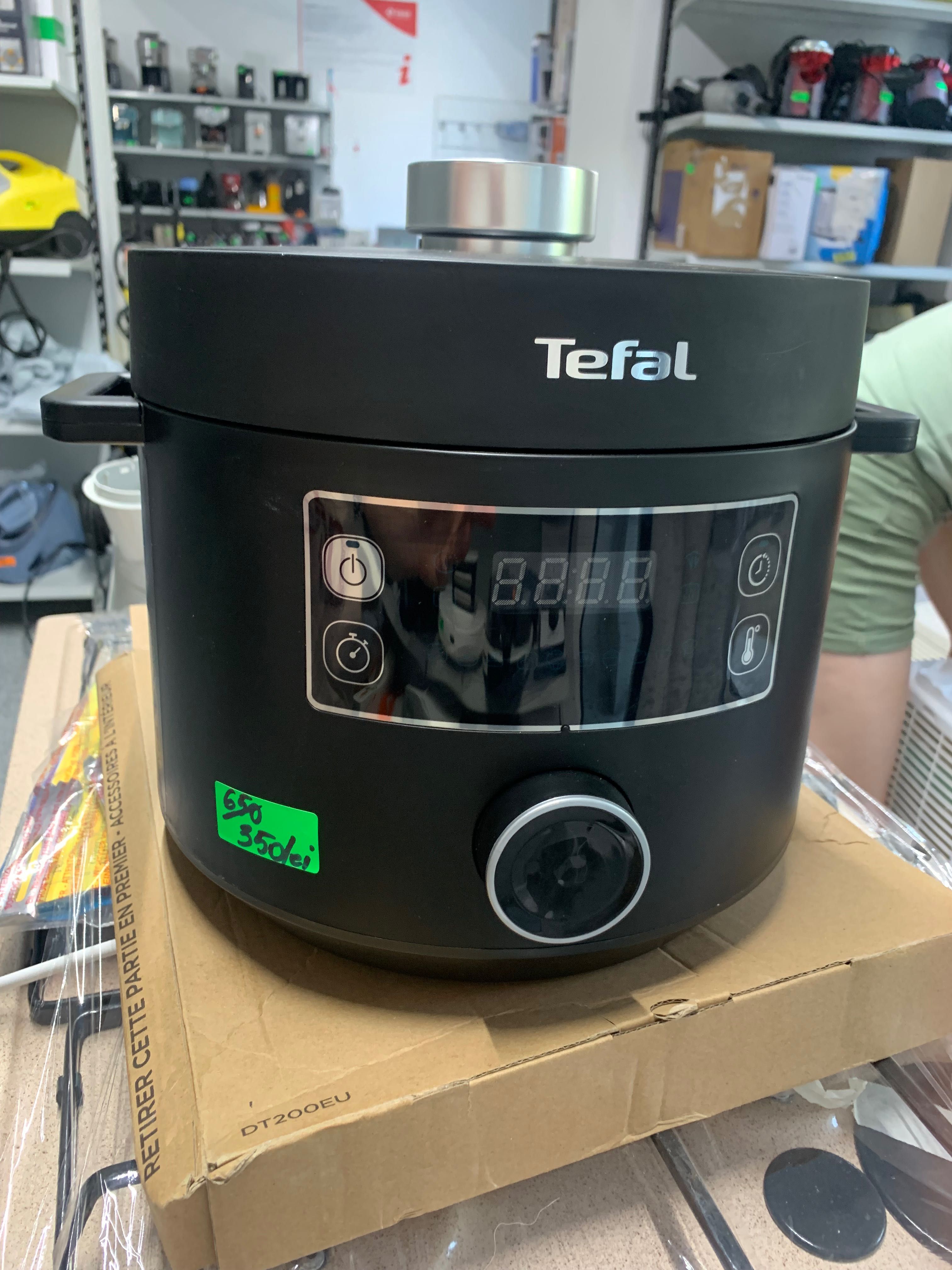 Oala sub presiune electrica TEFAL Turbo Cuisine CY754830, 10 programe