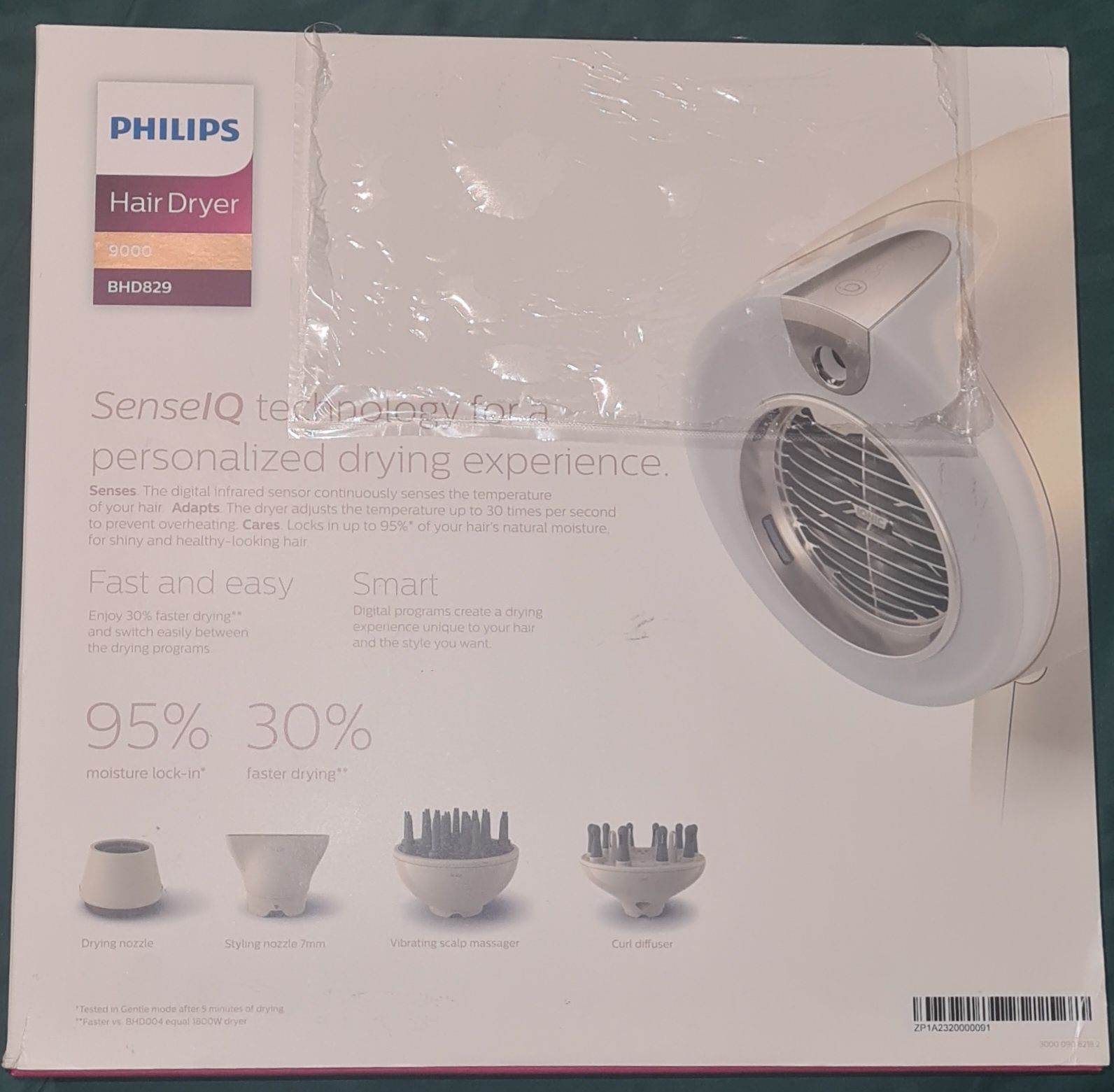 Vand uscator Philips Sense IQ 9000