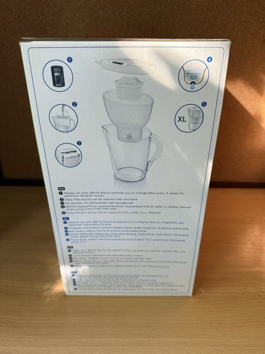 Cana filtranta Brita Marella Maxtra PRO, capacitate 2,4l + 3 filtre