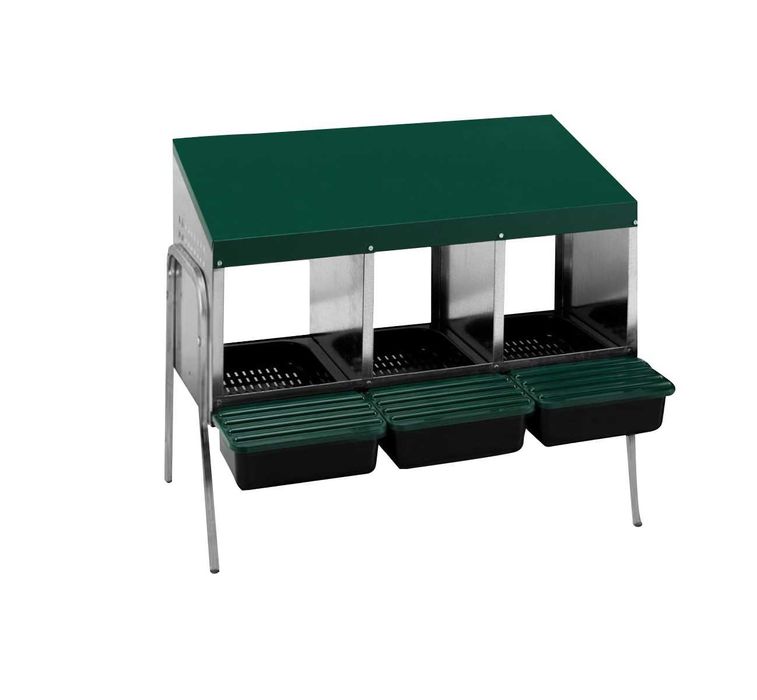 Cuibar pasari MG-03WS PROFI cu picioare si colector de oua NOU