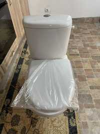Set vas WC compact Roma R020 nou cu rezervor de porțelan
