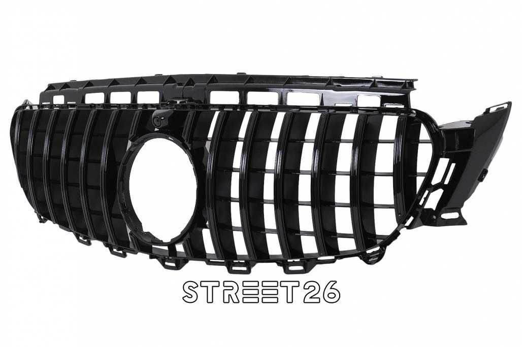 Grila Centrala Mercedes E-Class W213 C238 (16-20) GT-R Design Negru V2