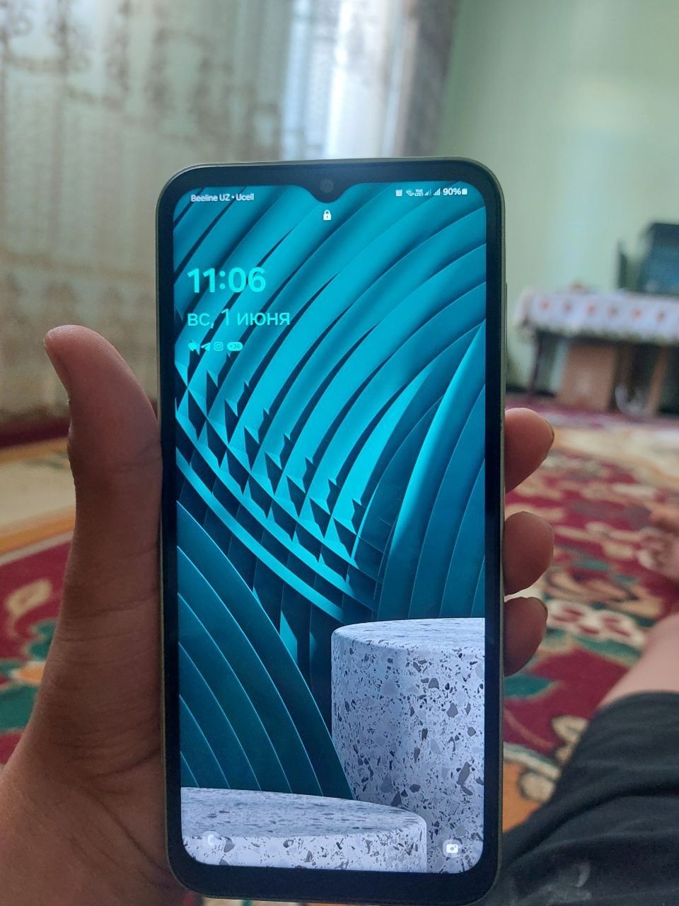 Samsung a14 garatya 1 jil