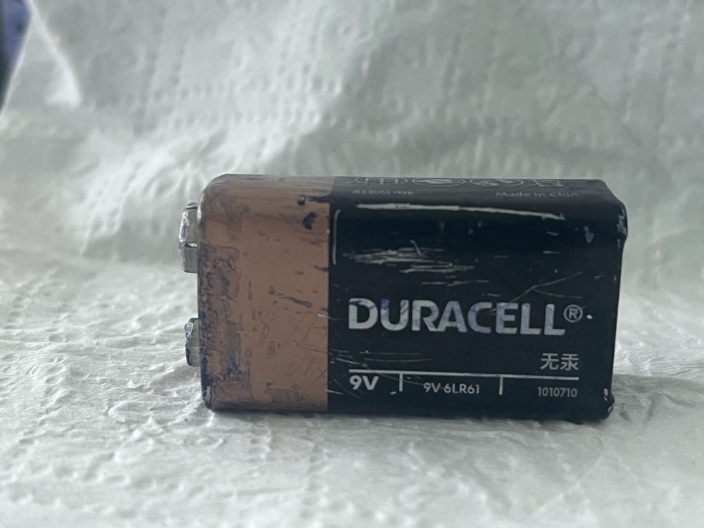 Батерия Duracell 9V