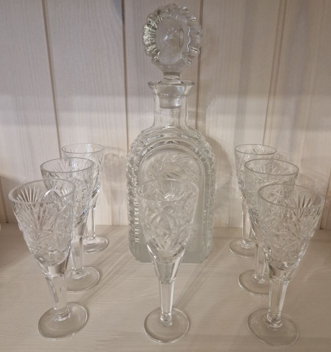 Штоф. графин. Хрусталь. Сервиз.
