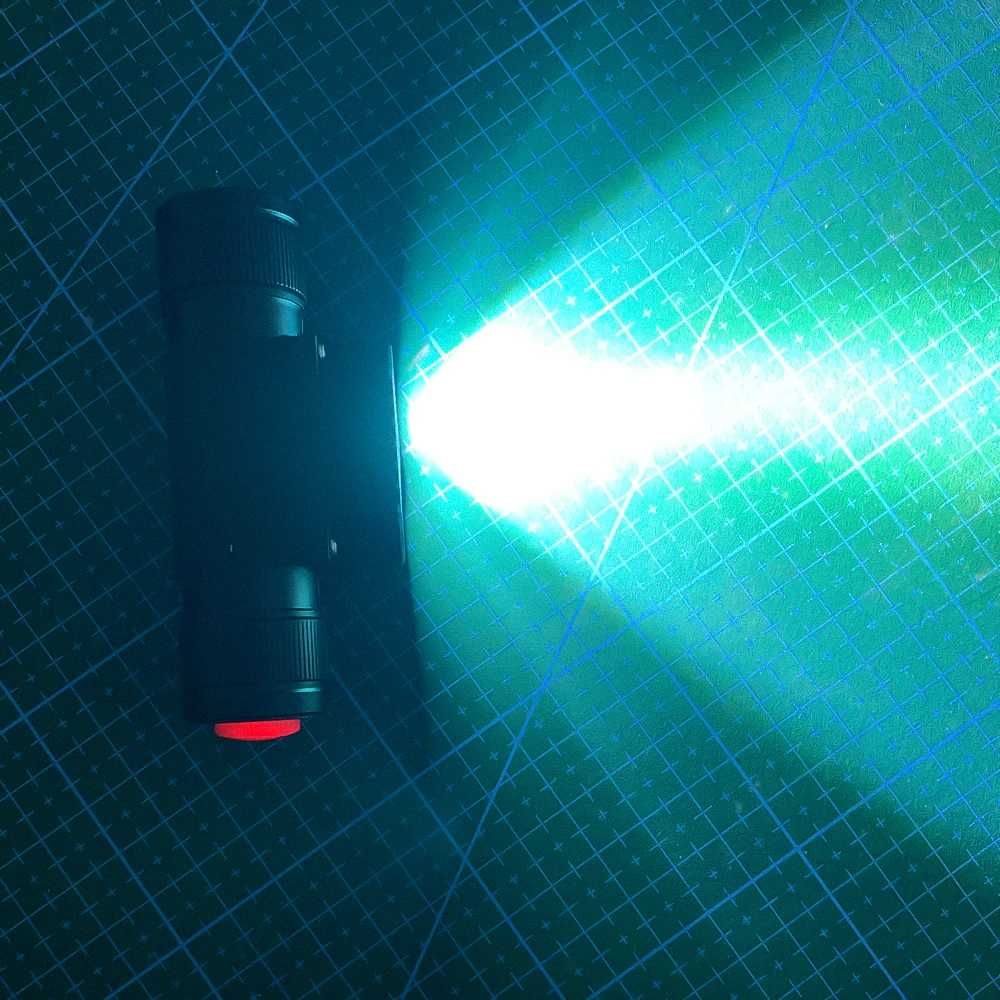 LED Алуминиев Фенер за глава Челник акумулаторен 18650 батерия