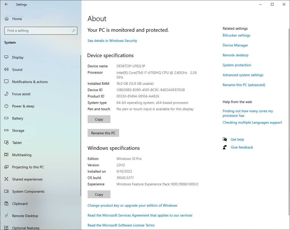 Laptop Lenovo Ideapad 700-15ISK