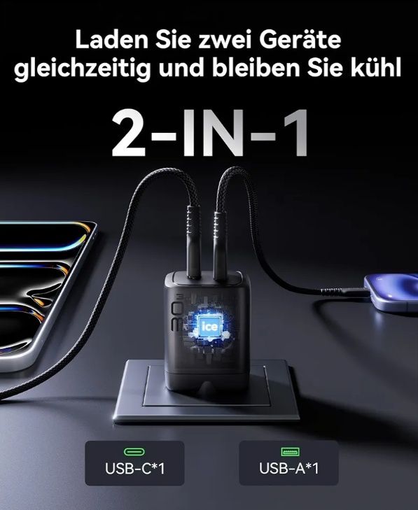iniu 30w PD зарядно за Google pixel, Samsung, iPhone+подарък