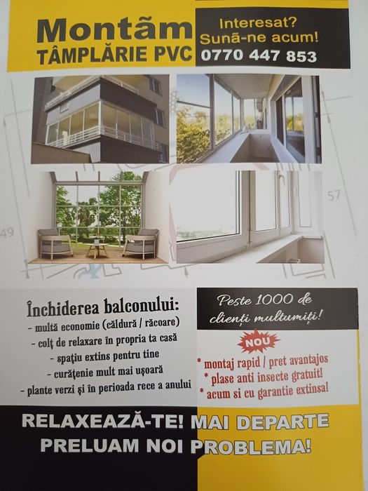 Reparatii Termopane - Reglaje Termopane