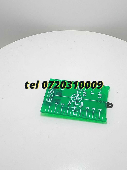 Placa Tinta Pentru Nivele Laser Plastic Verde Neo