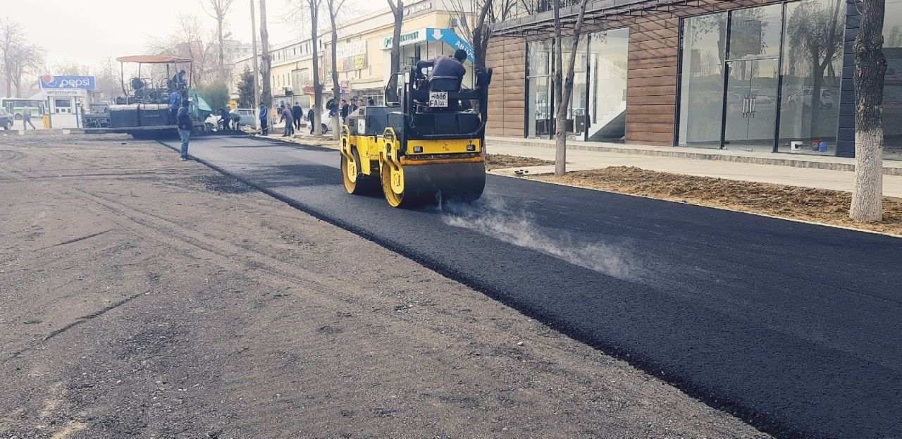асфальт хизмати Asfalt yotqizish xizmati